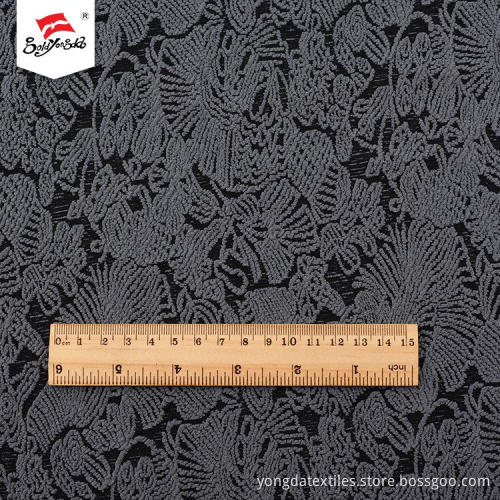 Plain Fashion Mesh Jacquard Fabric For Dress
